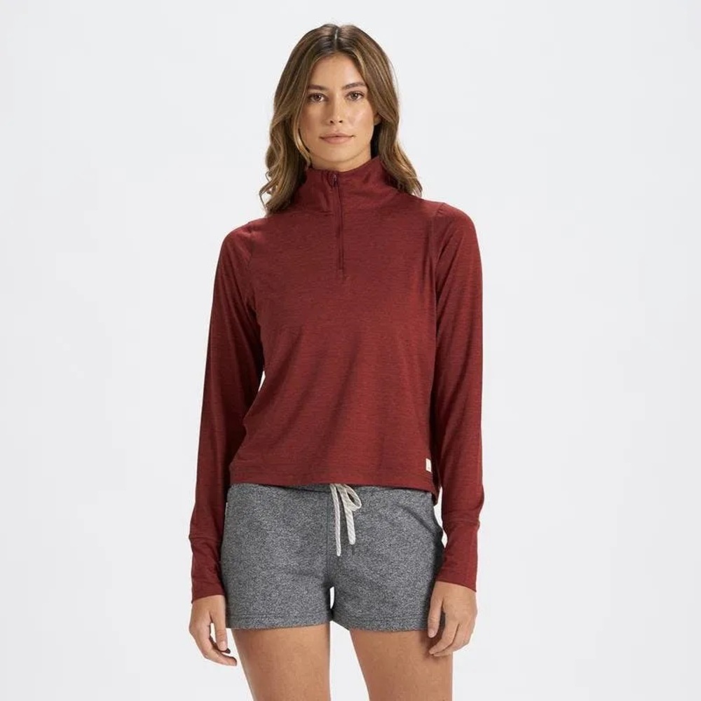 vuori crescent 1/2 zip size M